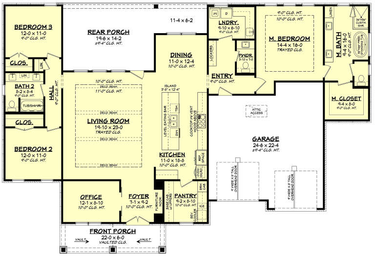 House Plan House Plan #31981 Drawing 1