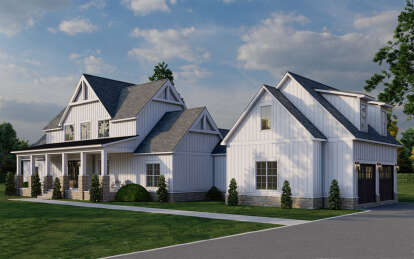 Modern Farmhouse House Plan #8318-00398 Elevation Photo