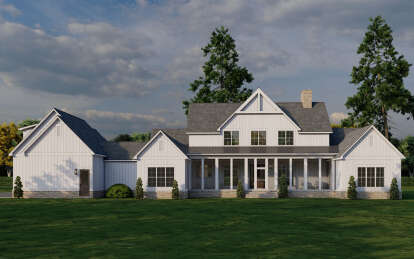 Modern Farmhouse House Plan #8318-00398 Elevation Photo
