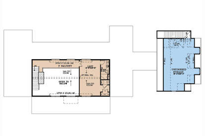 Second Floor for House Plan #8318-00398