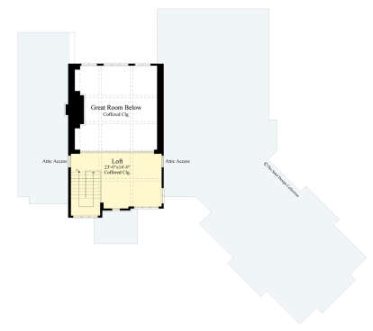 Loft for House Plan #8436-00131
