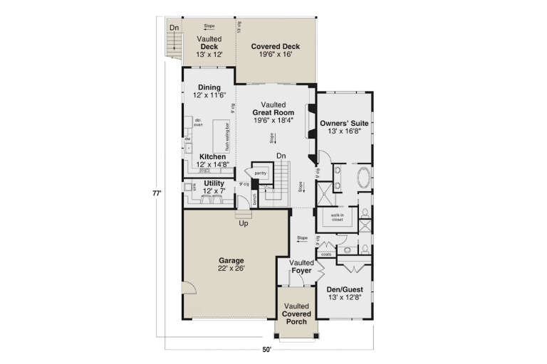 House Plan House Plan #31986 Drawing 1