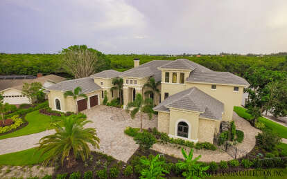 Mediterranean House Plan #8436-00132 Build Photo