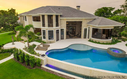 Mediterranean House Plan #8436-00132 Build Photo