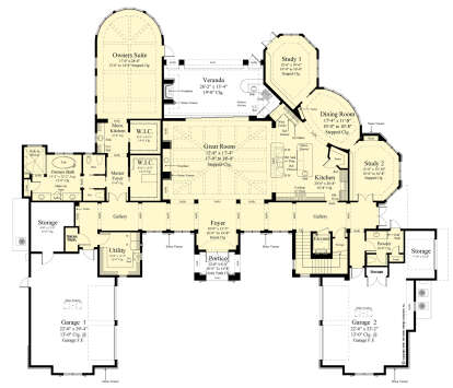 Main Floor  for House Plan #8436-00132