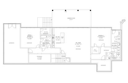 Basement for House Plan #286-00120