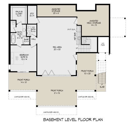 Basement for House Plan #940-01194