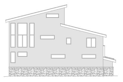 Modern House Plan #940-01195 Elevation Photo