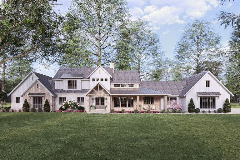 House Plan House Plan #31992 Front Elevation 