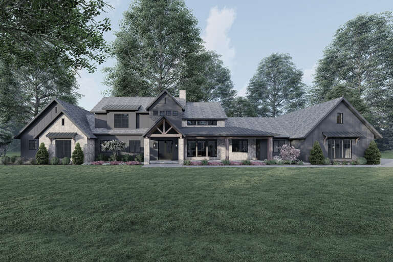 House Plan House Plan #31992 Front Elevation 