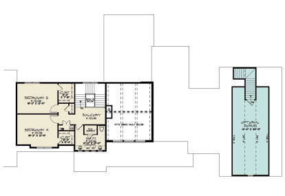 Second Floor for House Plan #8318-00399