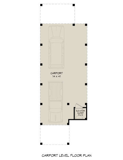 Ground Floor for House Plan #940-01196