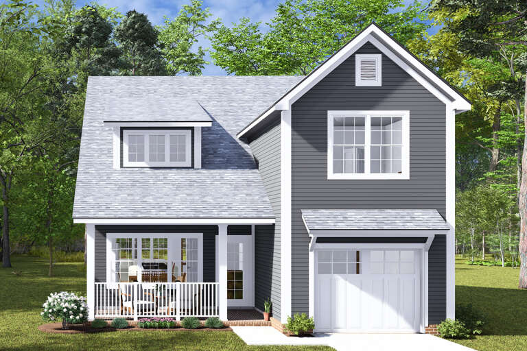House Plan House Plan #31994 Front Elevation 