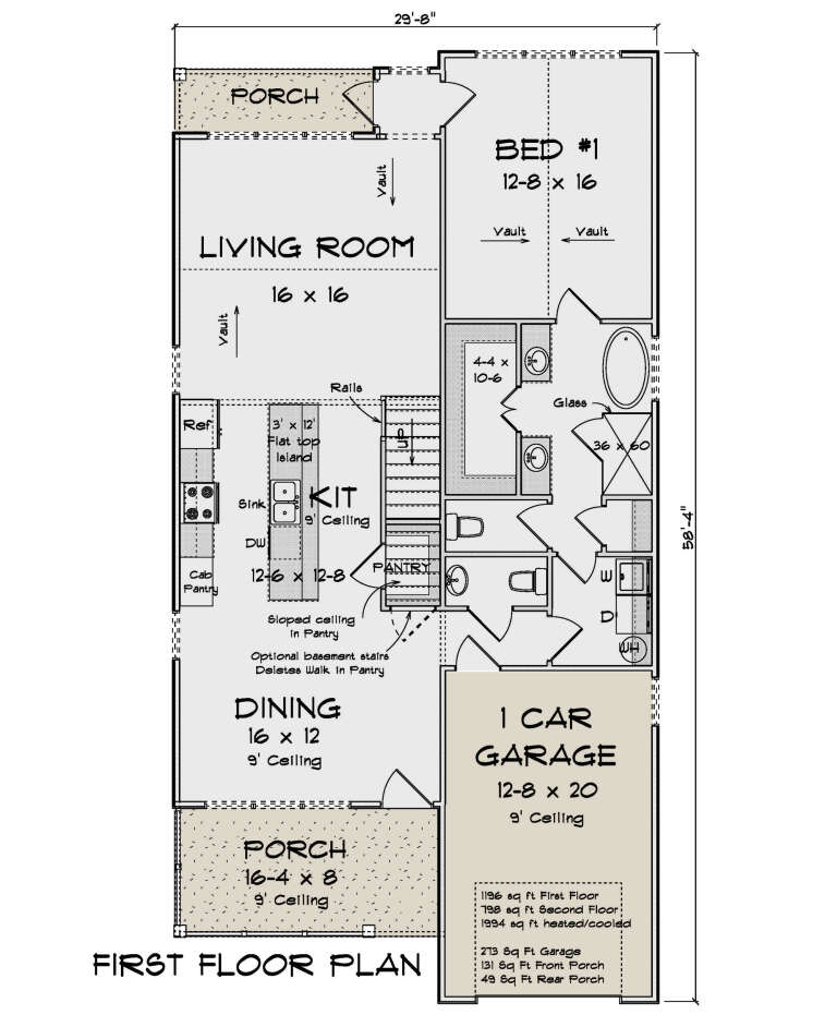 House Plan House Plan #31994 Drawing 1