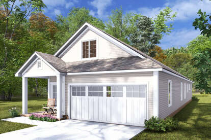 Cottage House Plan #4848-00434 Elevation Photo