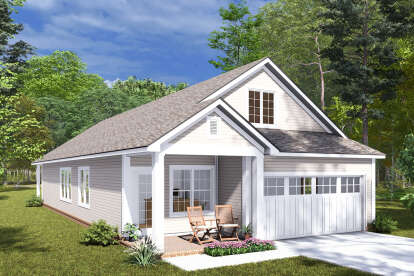 Cottage House Plan #4848-00434 Elevation Photo