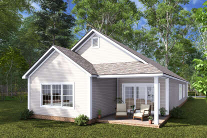 Cottage House Plan #4848-00434 Elevation Photo