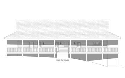 Country House Plan #940-01197 Elevation Photo