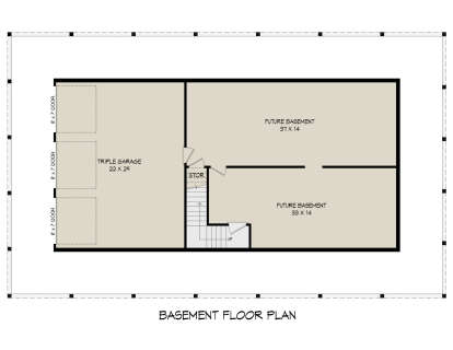 Basement for House Plan #940-01197