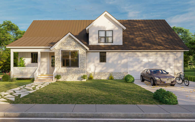 House Plan House Plan #31997 Front Elevation 