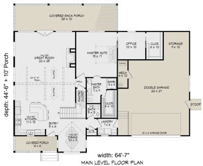 Main Floor  for House Plan #940-01198