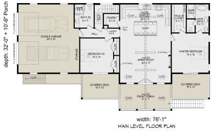 Main Floor  for House Plan #940-01199