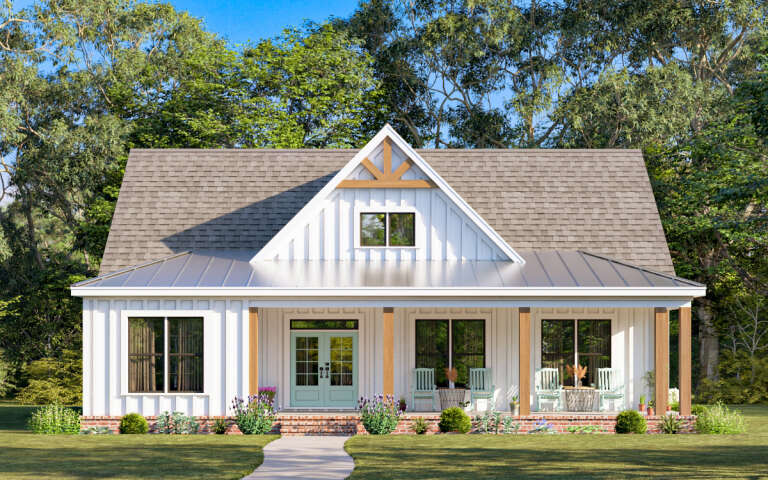 House Plan House Plan #31999 Front Elevation 