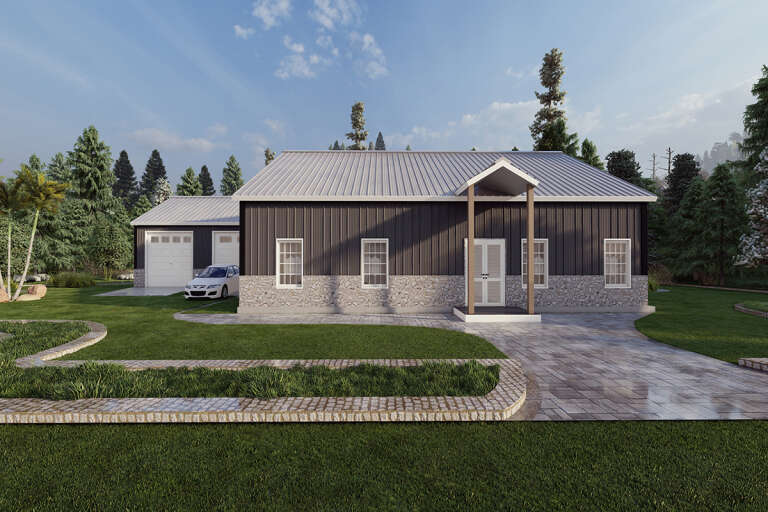 House Plan House Plan #32008 Front Elevation 
