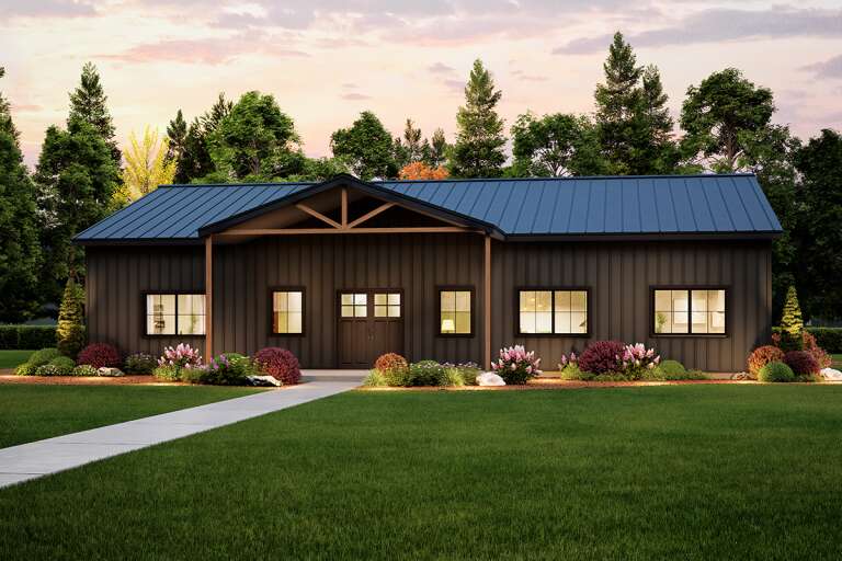 House Plan House Plan #32011 Front Elevation 