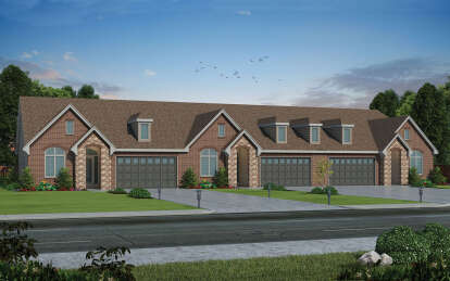 Traditional House Plan #402-01836 Elevation Photo