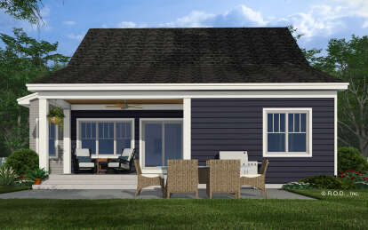 Craftsman House Plan #098-00461 Elevation Photo