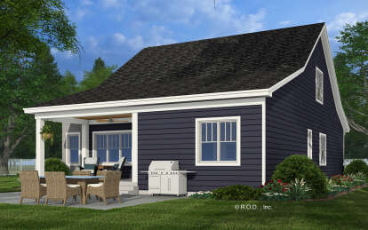 Craftsman House Plan #098-00461 Elevation Photo