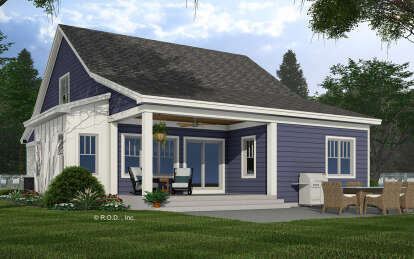 Craftsman House Plan #098-00462 Elevation Photo