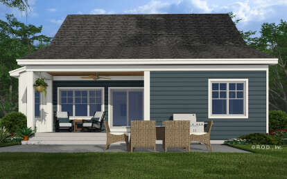 Craftsman House Plan #098-00463 Elevation Photo
