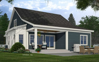 Craftsman House Plan #098-00463 Elevation Photo