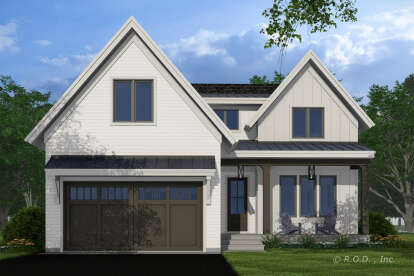 Craftsman House Plan #098-00464 Elevation Photo