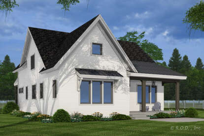 Craftsman House Plan #098-00464 Elevation Photo