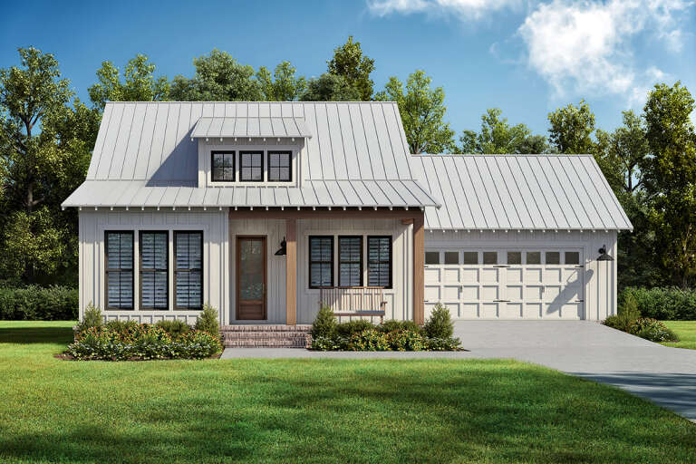 House Plan House Plan #32020 Front Elevation 