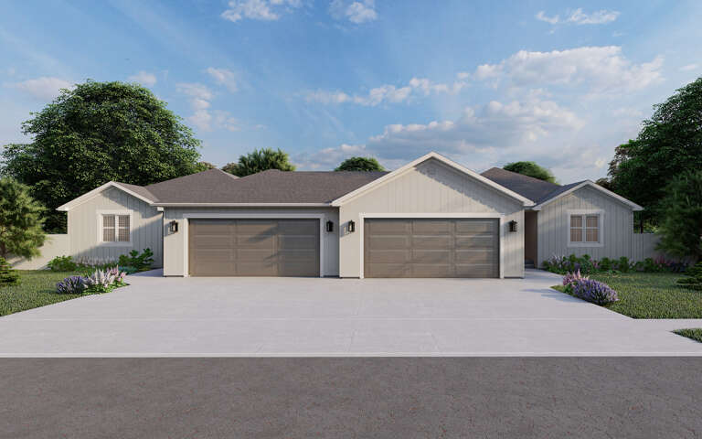 House Plan House Plan #32021 Front Elevation 