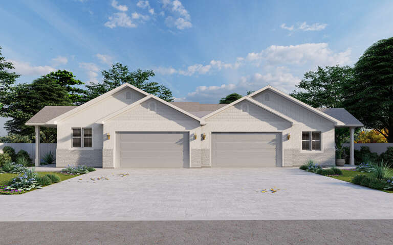 House Plan House Plan #32022 Front Elevation 