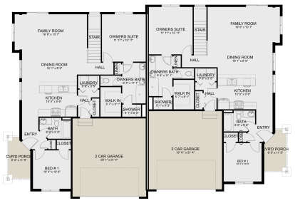 Main Floor  for House Plan #2802-00321