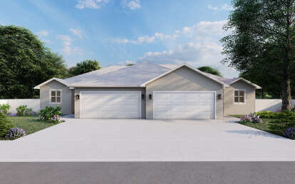 Traditional House Plan #2802-00322 Elevation Photo