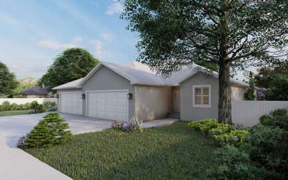 Traditional House Plan #2802-00322 Elevation Photo