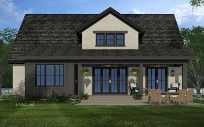 European House Plan #098-00465 Elevation Photo