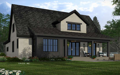 European House Plan #098-00465 Elevation Photo