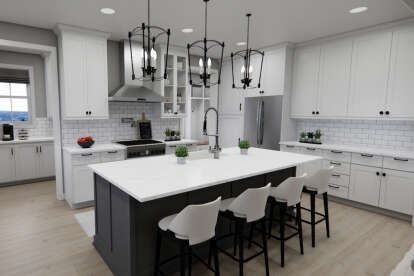 European House Plan #098-00465 Additional Photo