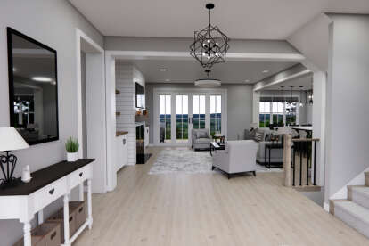 European House Plan #098-00465 Additional Photo