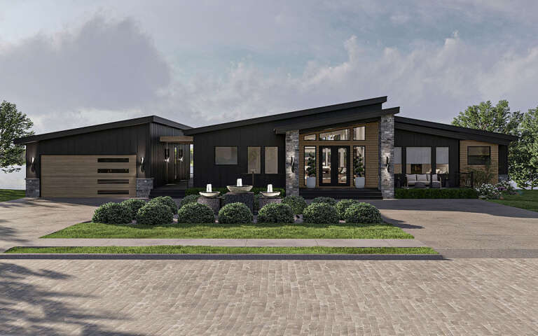 House Plan House Plan #32027 Front Elevation 