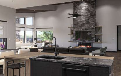Contemporary House Plan #963-01078 Additional Photo
