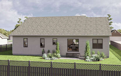Country House Plan #963-01080 Elevation Photo